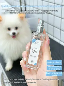 Pet Deodorizing & Calming Spray - Alcohol-Free, Non-Irritating, Safe if Licked - Pheromone-Free Mist for Dogs & Cats - 1 fl oz