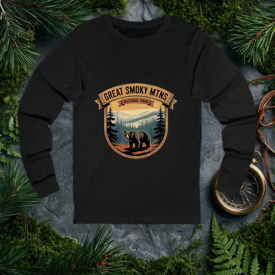 Great Smoky - Unisex Jersey Long Sleeve Tee