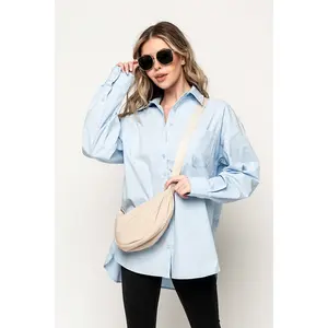 Matilda Button Down in Blue