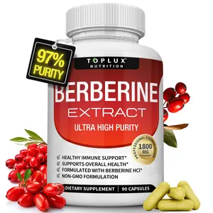 Berberine Supplement 1800mg Berberine HCl 97% Purity Berberine Supplement 1800mg Berberine HCl 97% Purity