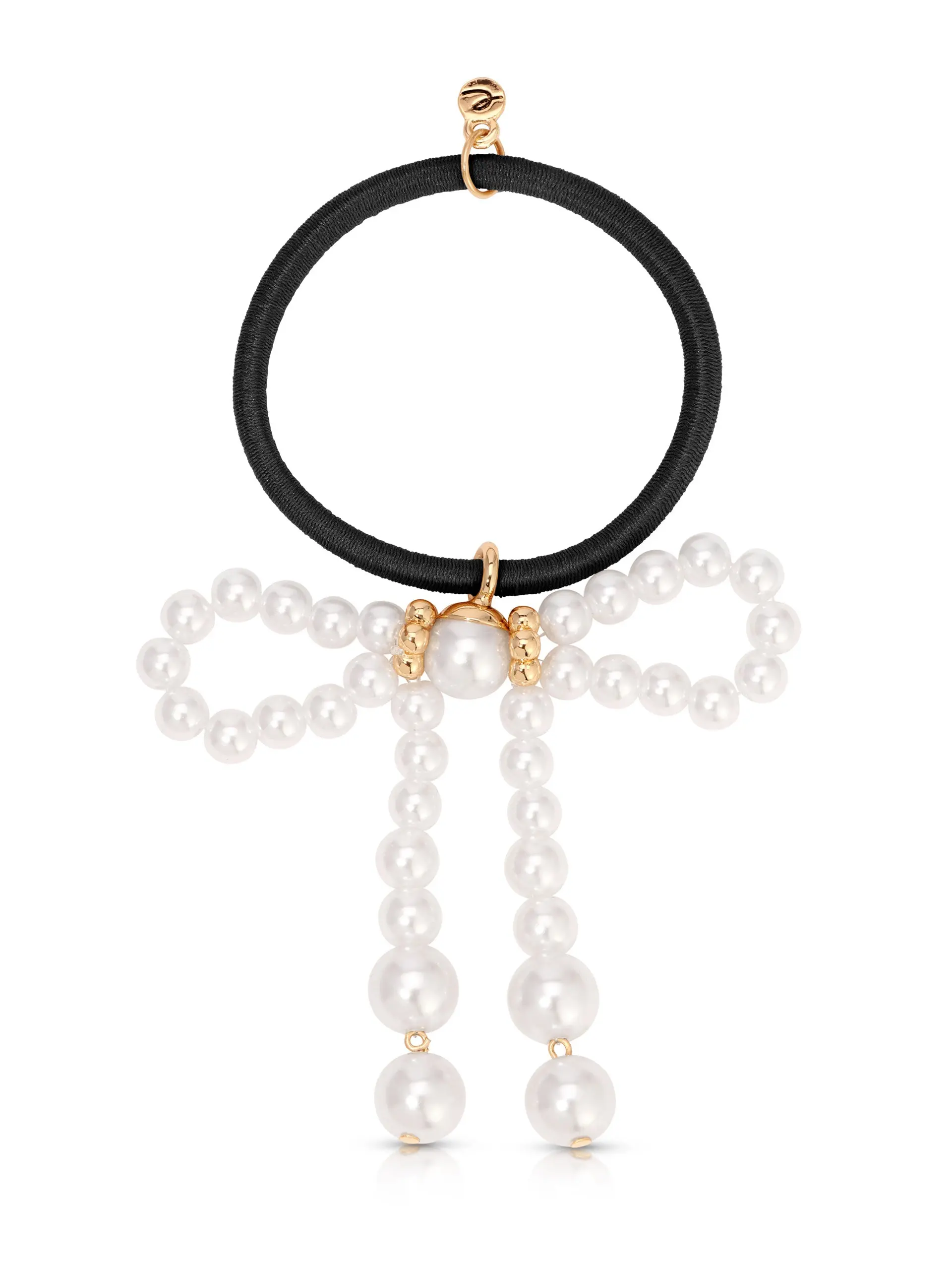 Aurora Pearl Bow Hair Tie Aurora Pearl Bow Hair Tie