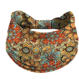 1/5pcs Bohemian Ethnic Style Headband, Soft and Comfortable, Sweat-Absorbent Band Suitable for Yoga, Fitness, and Daily Wear