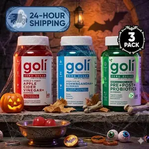 Goli 3-Pack Gummies Bundle - Fast 24H Shipping