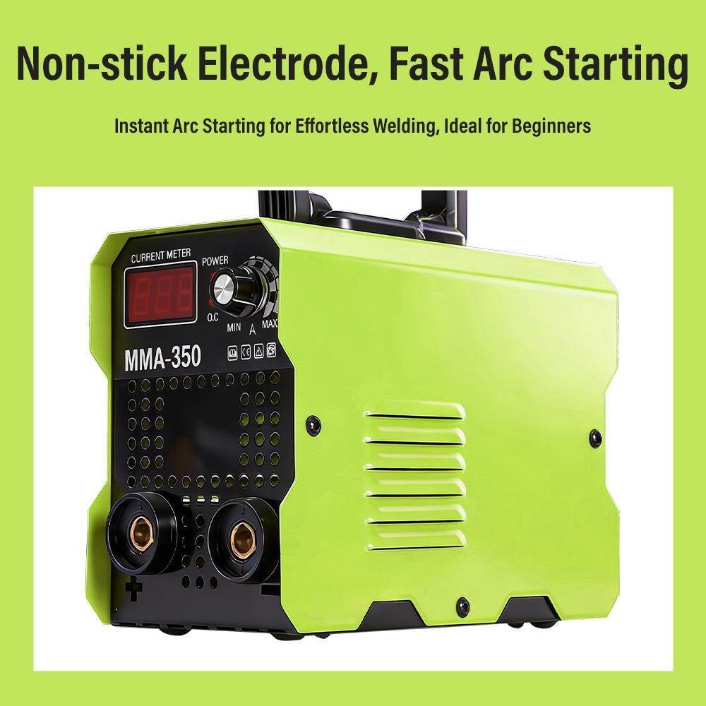 Portable 110V Stick Welder, IGBT Inverter Welding Machine with LCD Display, Auto Current Matching, Beginner Friendly Arc Welder Kit