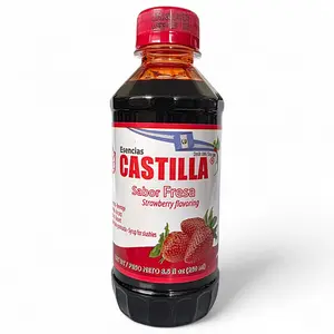 Esencia de Fresa 8.5 oz Castilla  from Guatemala  stramberry  essence