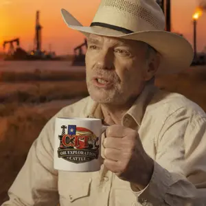 CTT Oil Exploration & Cattle Company Mug, Vintage Oilfield Ranch Coffee Cup, Cowboy Energy Mug, Unisex Workwear Gift for Men Women