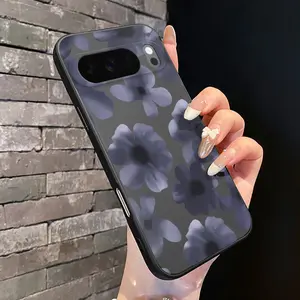 Rounded Edge Phone Case for Google Pixel 10 9 XL 8 7 Pro A  Lavender Flower Dreams Pattern Anti-Scratch Shockproof TPU Bumper Drop-proof Cover Cellphone Protective