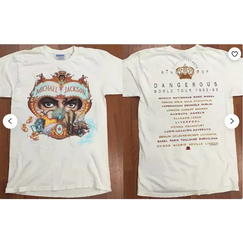 Michael Jackson Dangerous World Tour 1992-93 T-Shirt T-Shirt, Sweatshirt, Hoodie