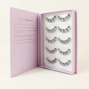 Flirt and Flutter Lash- HALO LASH pack of 5 DIY faux-mink eyelash extensions.