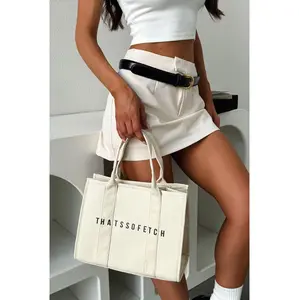 Xenia Small Tote Bag - Beige