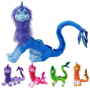 New Kawaii Blue Sisu Dragon Plush Toy Soft Stuffed Animal Raya And The Last Dragon Toys Children Birthday Gift Popular Toys 2024