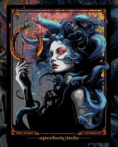 Medusa’s Flame: A Perfect Circle Poster