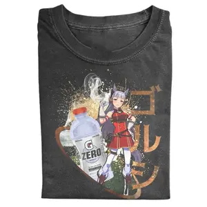 The Vintage Uma Musume Pretty Derby And Drink Brands Comfort Cotton Shirt, Gamer Girl Graphic T-shirt, Vaporwave Arcade Y2K Aesthetic Shirt