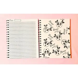 White Graffiti Notebook