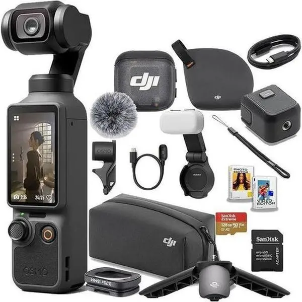 BRAND-NEW DJI OSMO POCKET 4  Portable Action Camera for Vlogging and On-the-Go Photography (Electronics, Cameras & Accessories)