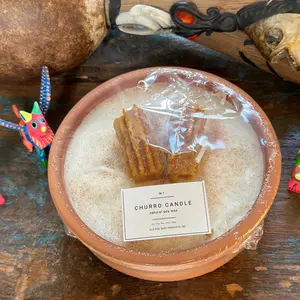 Churro Scented - Handmade Soy Wax Candle 8-10oz