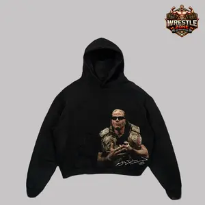 Shawn Michaels Signature Heavy Cotton Shirt WWE Tshirt HBK Wrestling Mr. WrestleMania Fan Apparel Menswear Direct-to-garment Breathable Printing