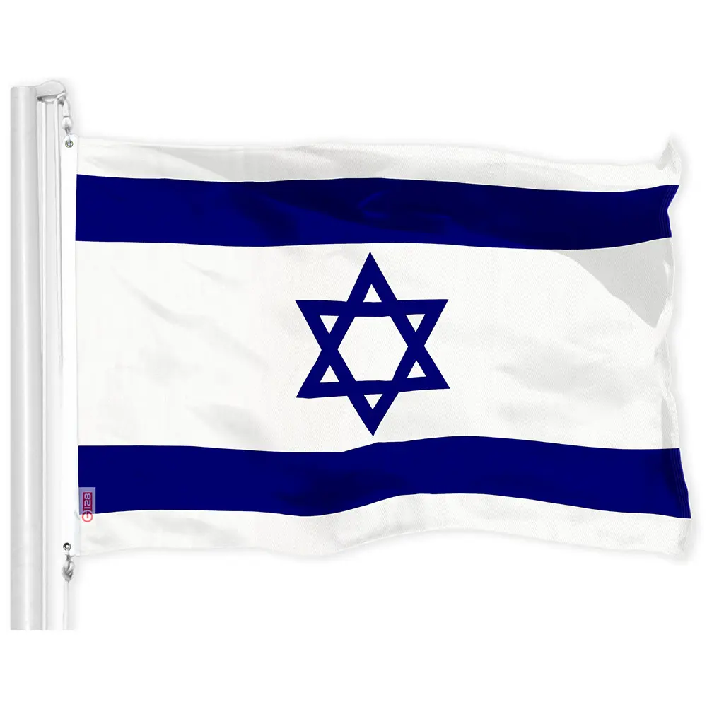 Israel (Israeli) Flag 150D Printed Polyester 3x5 Ft