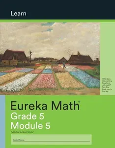 USED Book - Eureka Math Learn: Grade 5, Module 5 Paperback (Paperback) - english