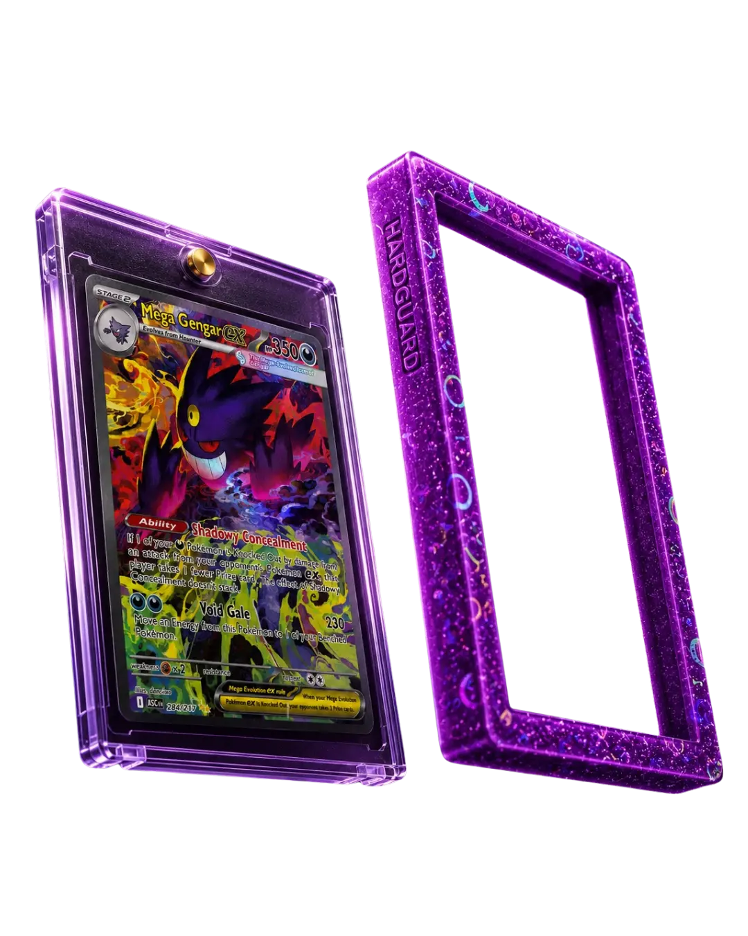 UltraGuard 1-Touch Protector, 35pt Thickness, UV Protection, Precision-Engineered Fit, Premium Protection, Collector Look Trading Card Holder