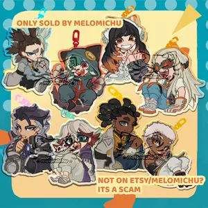melomichu - GACHIAKUTA KEYCHAINS- Wave 3 + 4 (Read Description )