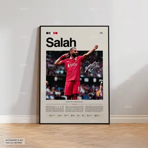 Mohamed Salah - Liverpool FC poster