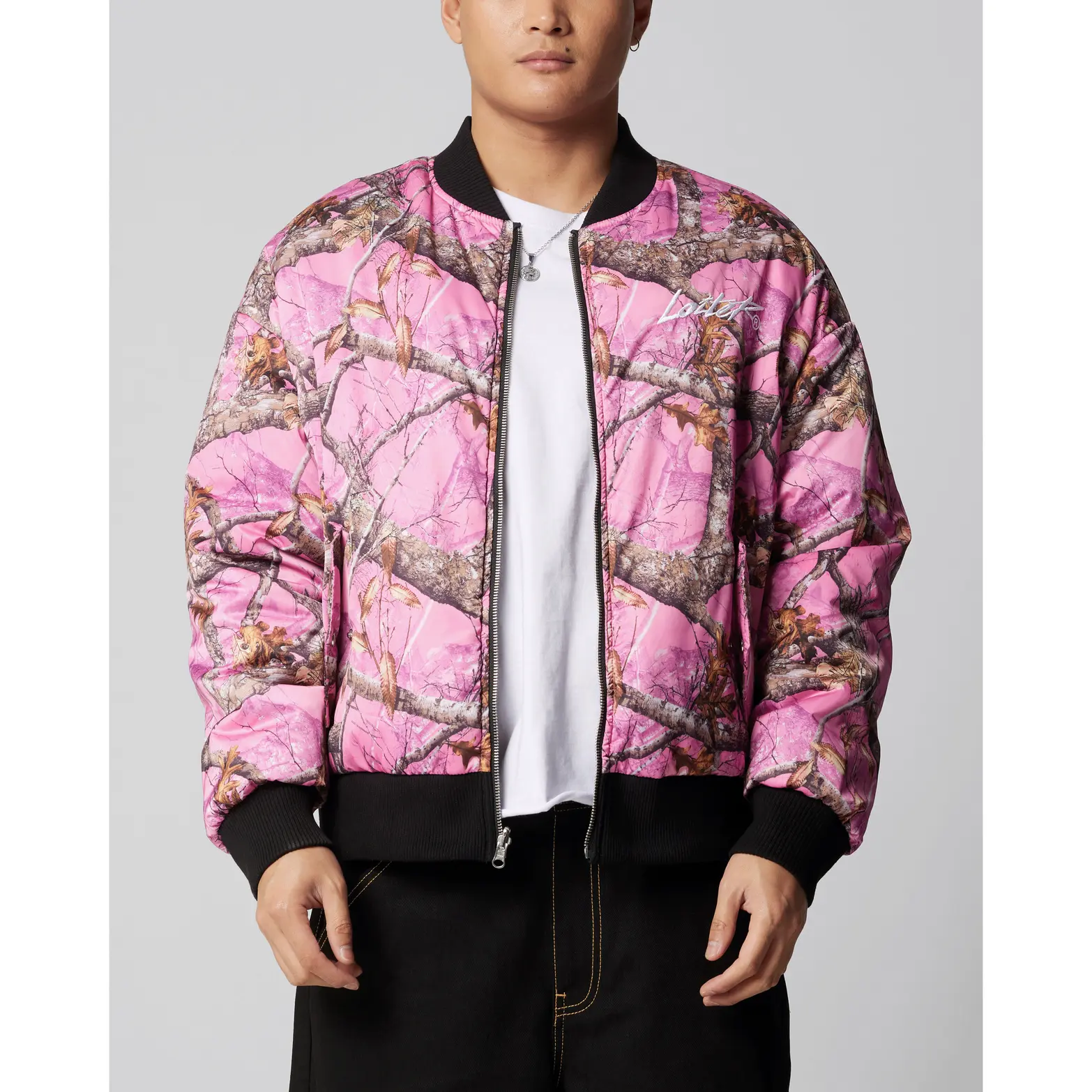 Loiter Hunter Reversible Jacket Black/Pink