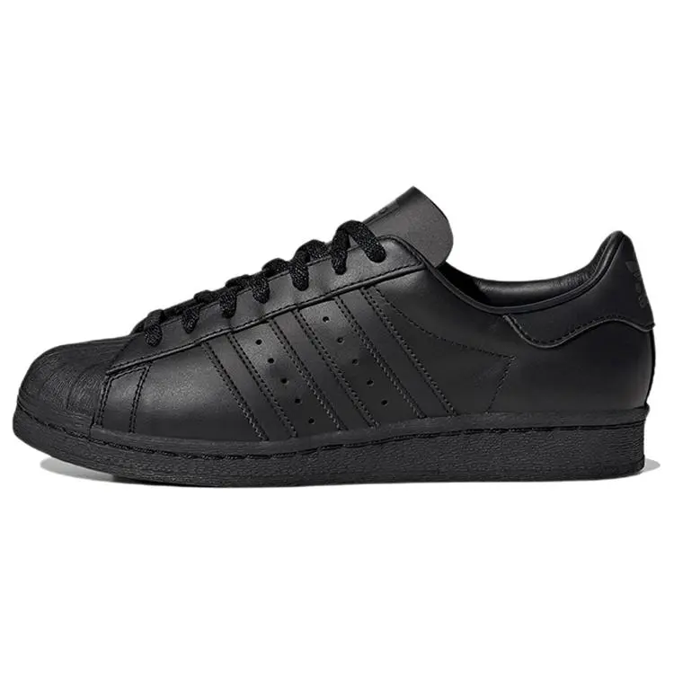 Adidas Superstar 82 Core Black Grey 2023 Trendy Low Top Skate Shoes Unisex IG4691
