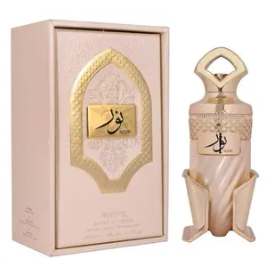 Riiffs Noor Extrait de Parfum 3.4 oz | Warm Vanilla Perfume with Creamy Caramel | Long-Lasting Sweet Gourmand Fragrance for Women