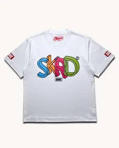 Geometric SKRD Tee - White