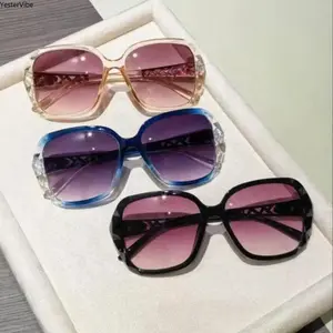 Unisex 3-Pack Retro Polarized Full Rim Sunglasses, Oval-Styled Frame, Tinted Lenses, UV400 Protection, Oval-Shaped Men's Sunglasses for Outdoor & Daily Wear