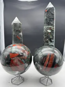 9) African Blood Stone Products - Natural Stones, Intuitively Chosen | Crescent Cast