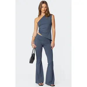 Edikted Women's Jayna Fold Over Leggings