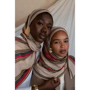 VELA Heirloom Stripe Print Modal Hijab