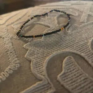 Black with Color Seed Bead Bracelet - Handcrafted Beaded Jewelry for Women