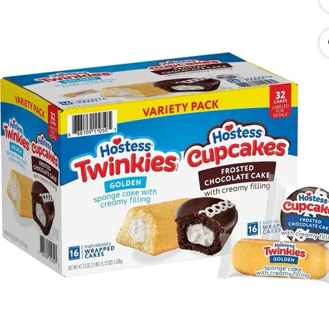 Twinkies & Cupcakes Variety Pack Snack Cakes, 32 pk. - Delicious Assorted Baked Goods