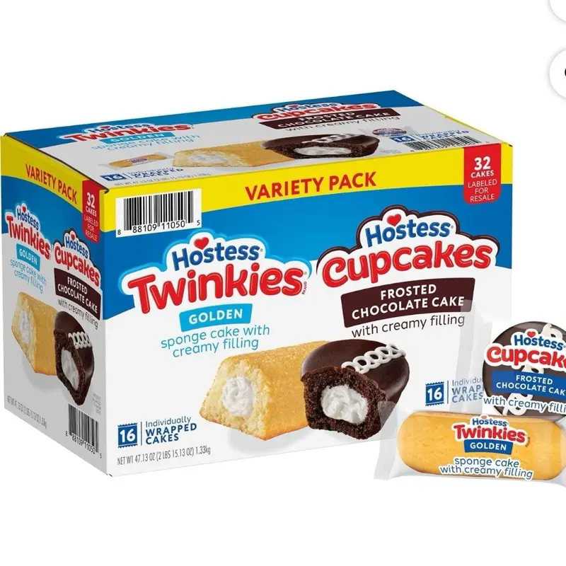 Twinkies & Cupcakes Variety Pack Snack Cakes, 32 pk. - Delicious Assorted Baked Goods