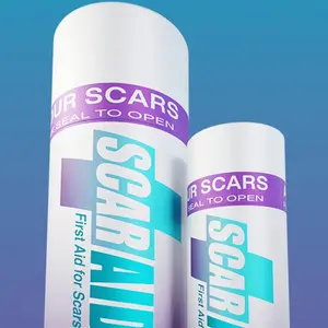 ScarAid Silicone Sticks for Scars, Easy on-the-go Scar Care Ideal for Exposed Areas such as Face, Arms, Hands, & Legs, Clinically Proven Technology from a 30-year Market Leader and Innovator in Silicone, 4.25g