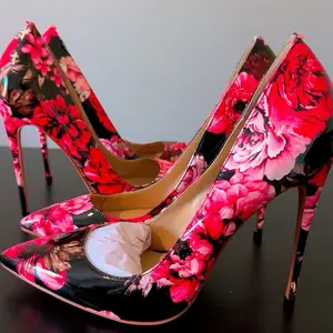 High-heels: Floral Design Product Name as Provided