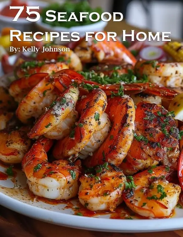 75 Seafood Recipes for Home by Kelly Johnson (Paperback)