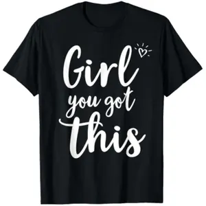 Encouraging Quotes Meme Sayings Graphic T-Shirt, Women's, Black, Small, Short Sleeve, Motivational Tee