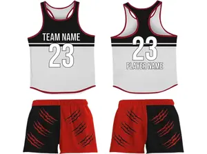 Sports Gear Swag Custom Track Uniforms Personalized Design with Name & Number for Men Women Youth Kids Black White Performance Fabric