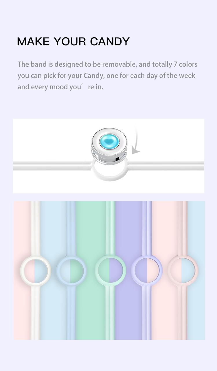 【emotional smart jewelry】totwoo Candy Original Long Distance Touch Bracelets Functional Love Connect Gift For Boyfriend or Girlfriend or your Family
