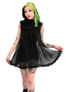 Kathryn Mesh Babydoll Dress FOXBLOOD
