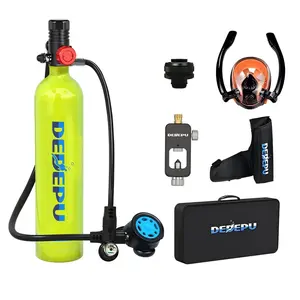 DEDEPU S5000PLUS-A Lightweight 1L Mini Scuba Diving Breathing Air Tank for Leisure Travel Snorkels