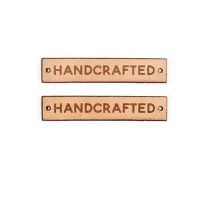 Handcrafted Leather Labels