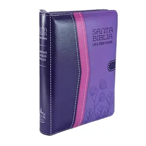 BIBLIA Compacta Letra Grande 11 puntos , con cierre e índice