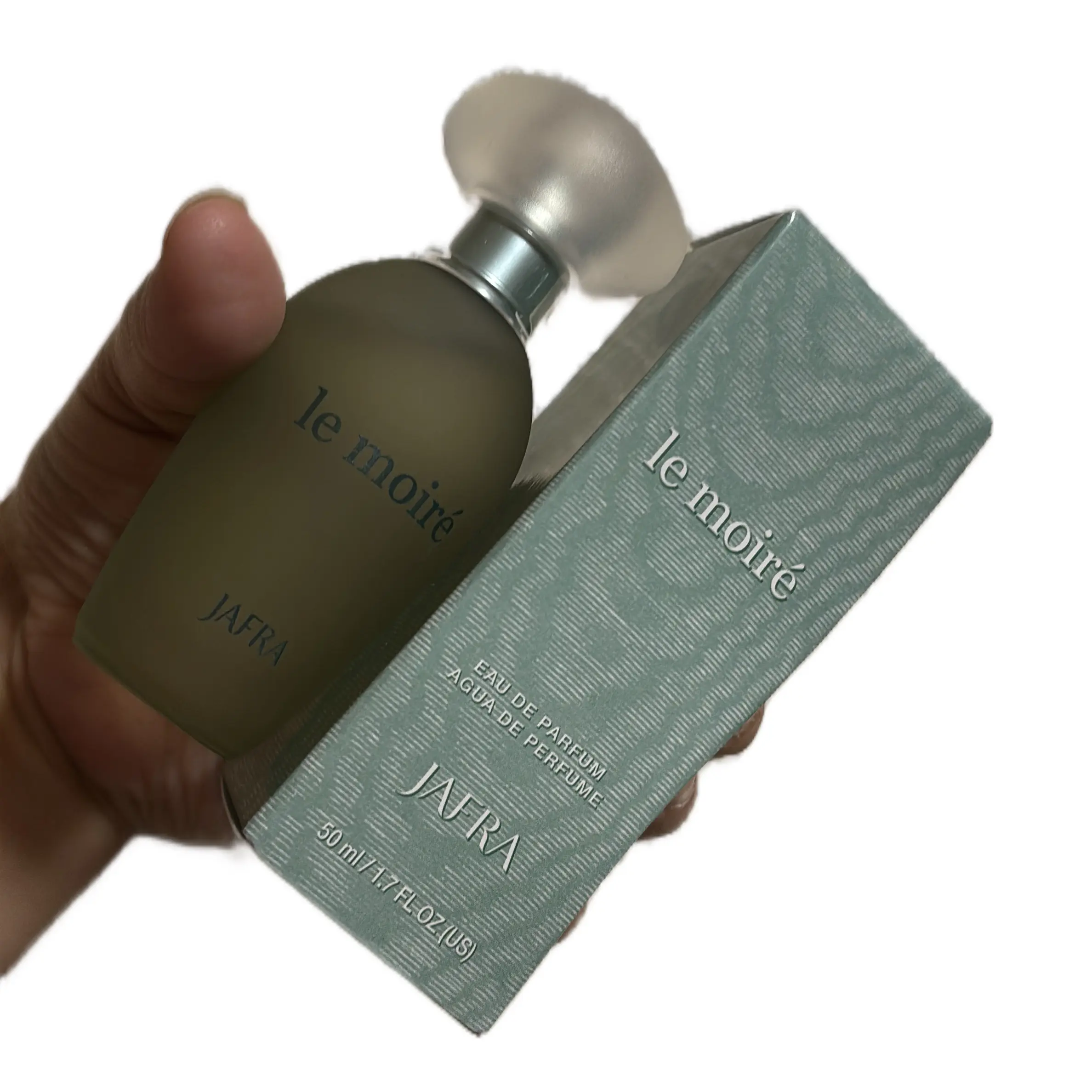 Jafra lemoire 1.7 fl oz Women's verde, bergamota,corazón ylang ylang base roble glass bottle and box
