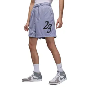AIR JORDAN Mesh Shorts - Men's Air Jordan MVP Mesh Shorts Fabric Pocket, Polyester, Menswear