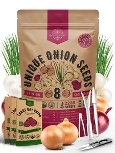 8 Onion Seeds Variety Pack